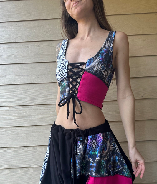 Disco 2 Way Tank (S/M) - TeraFractal