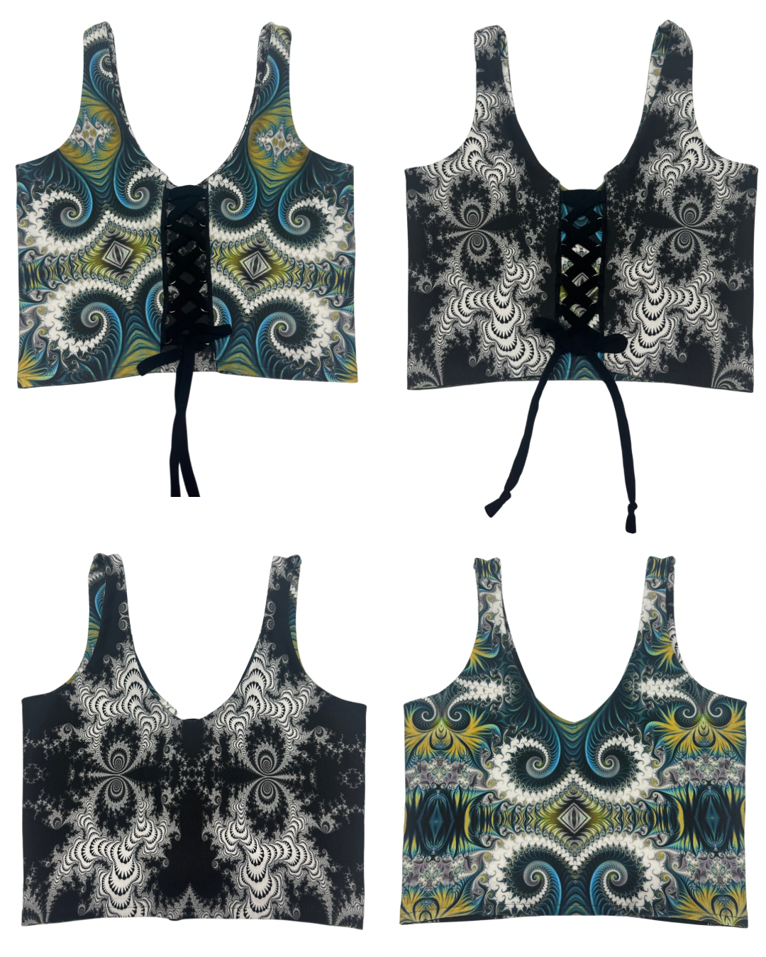 (L) 4 Way Tank Top - TeraFractal