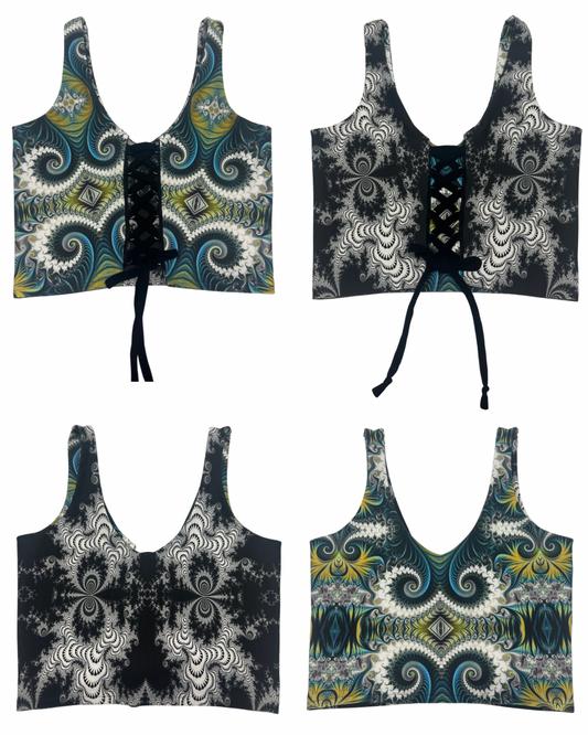 (L) 4 Way Tank Top - TeraFractal