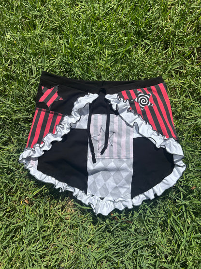 Ruffle Bustle (L) Tie Skirt