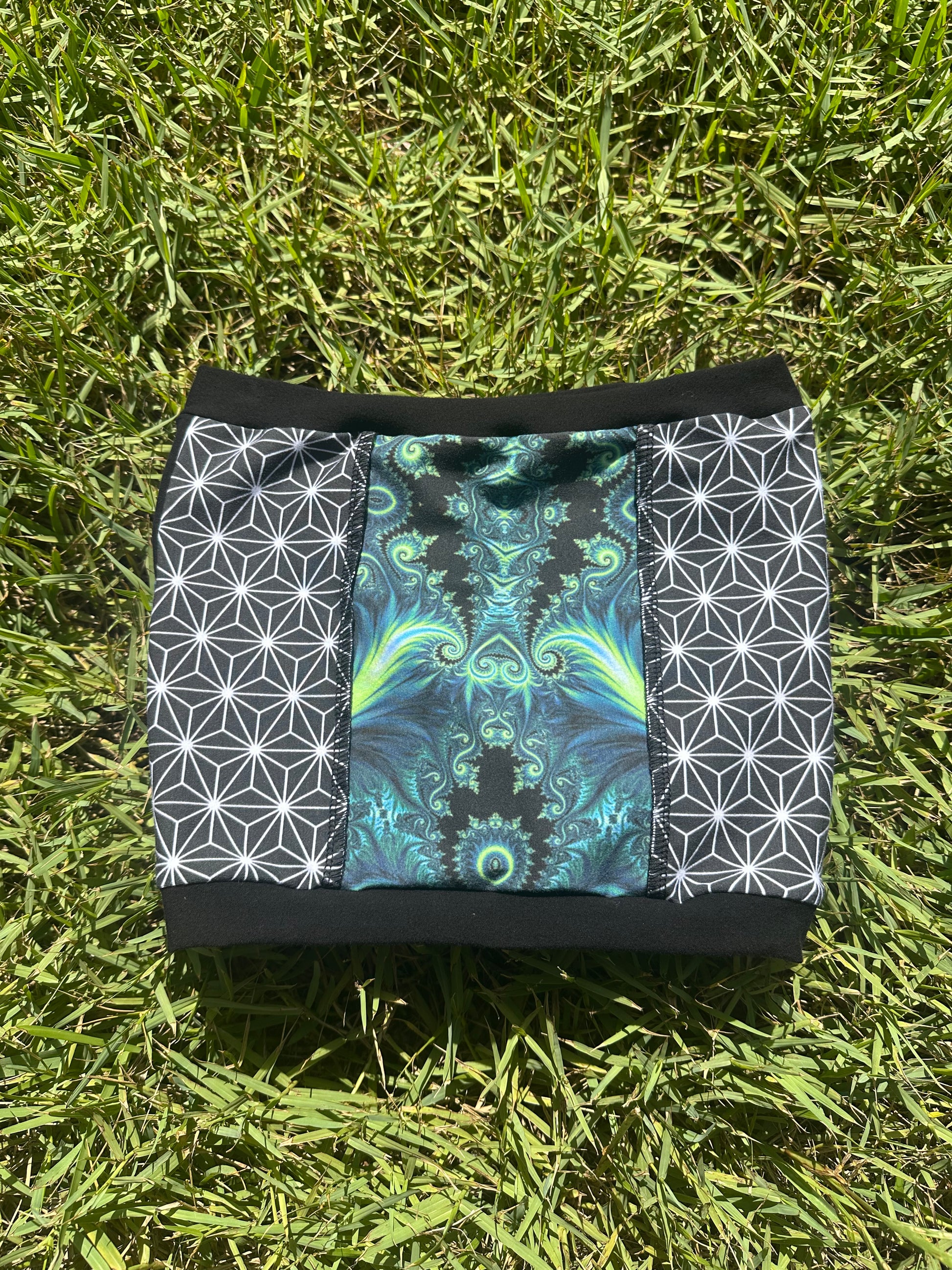 Vexel (S) Corset Tube Top - TeraFractal