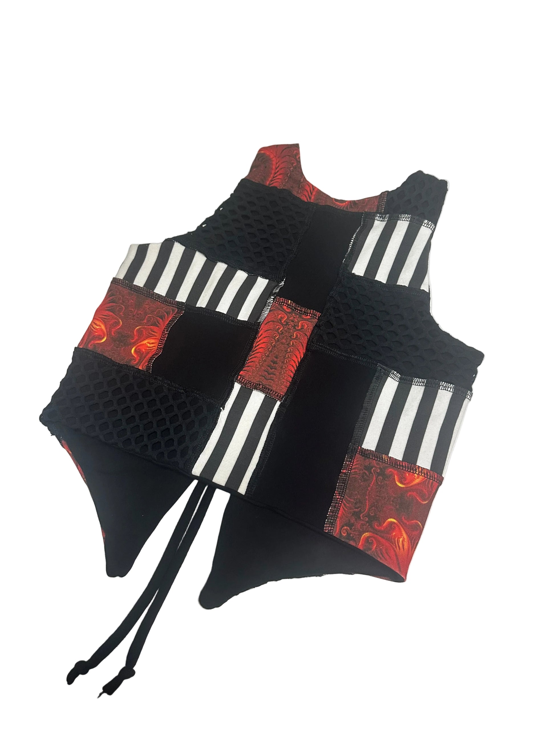 MTO Pixter Patchwork Pixie Vest/Tank Top - TeraFractal