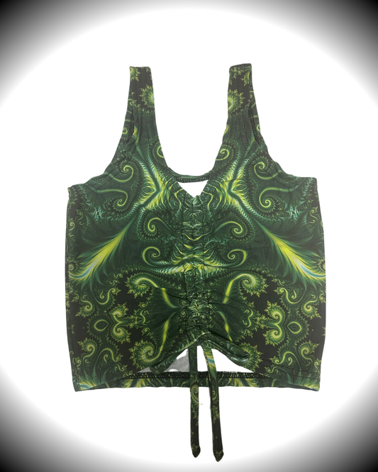 Swampsta (SM) Cinch Tank Top - TeraFractal