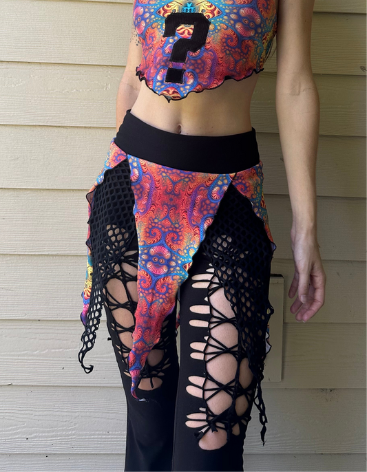 Mystic Orchid (S/M) Pixie Skirt - TeraFractal