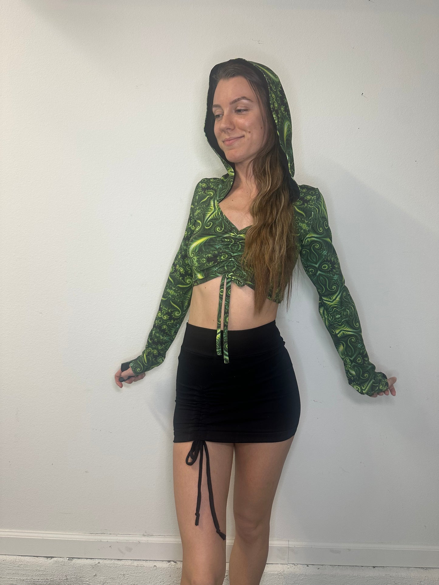 Swampsta (LG) Cinched Long Sleeve Top