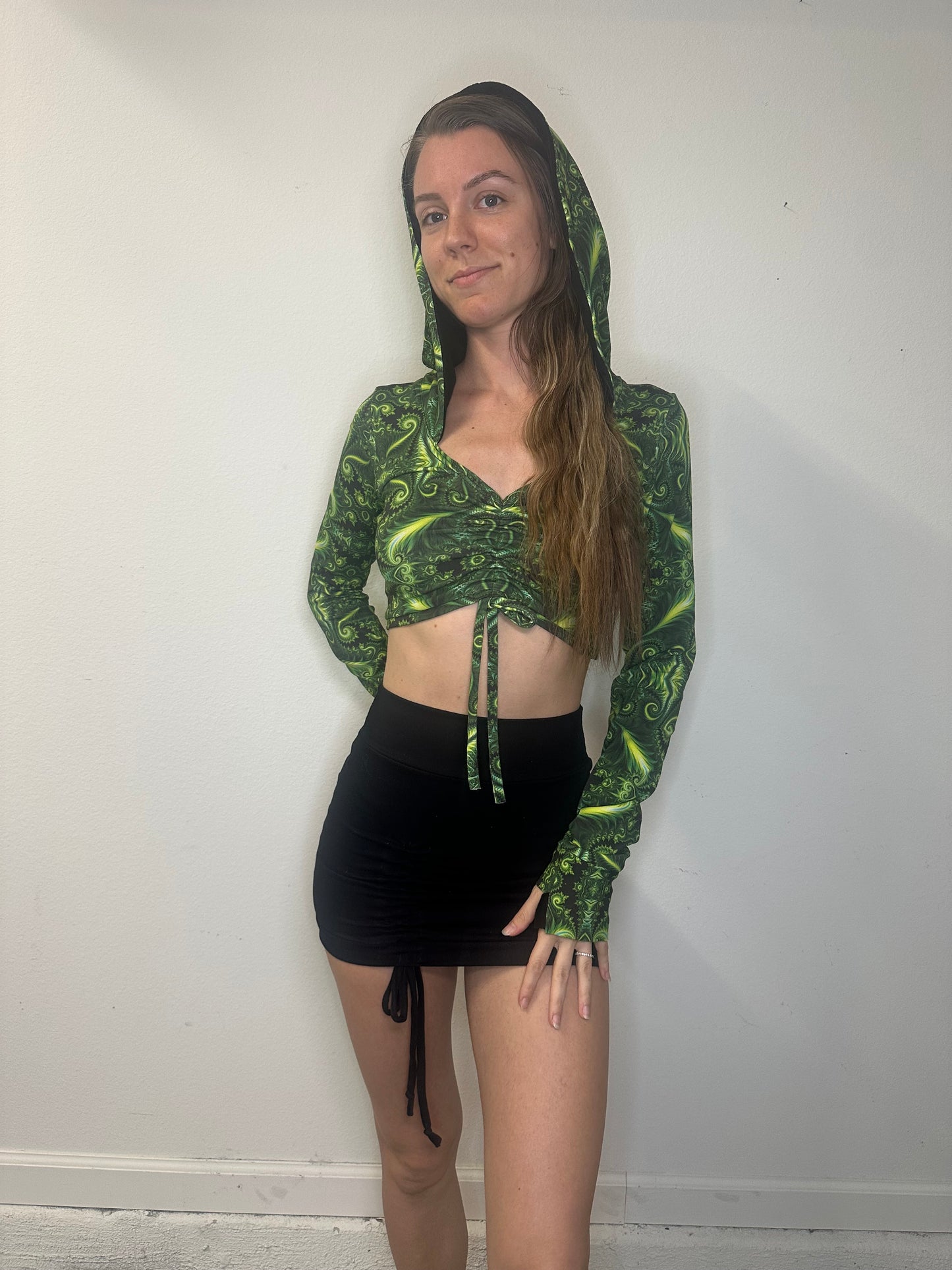 Swampsta (LG) Cinched Long Sleeve Top