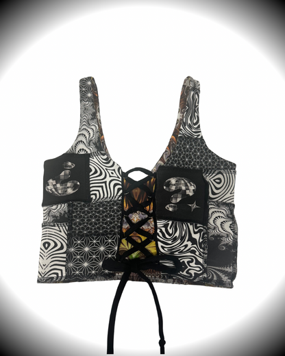 4 Way (S) Tank Top - TeraFractal