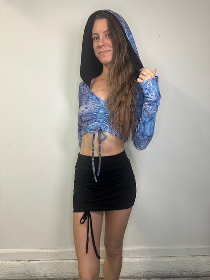 Cattywompus (SM) Cinched Long Sleeve Top