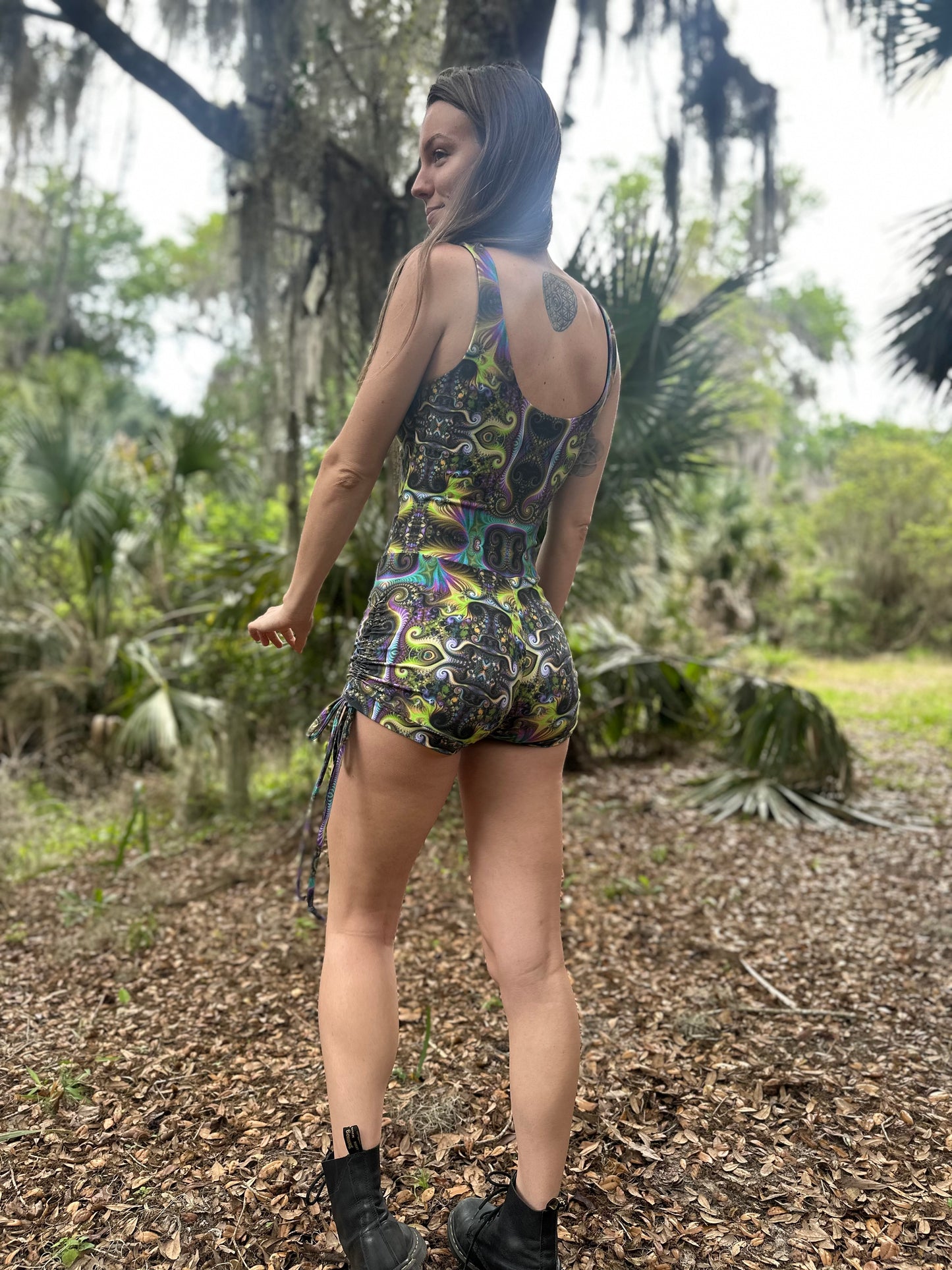 MTO Single Loop Romper - TeraFractal