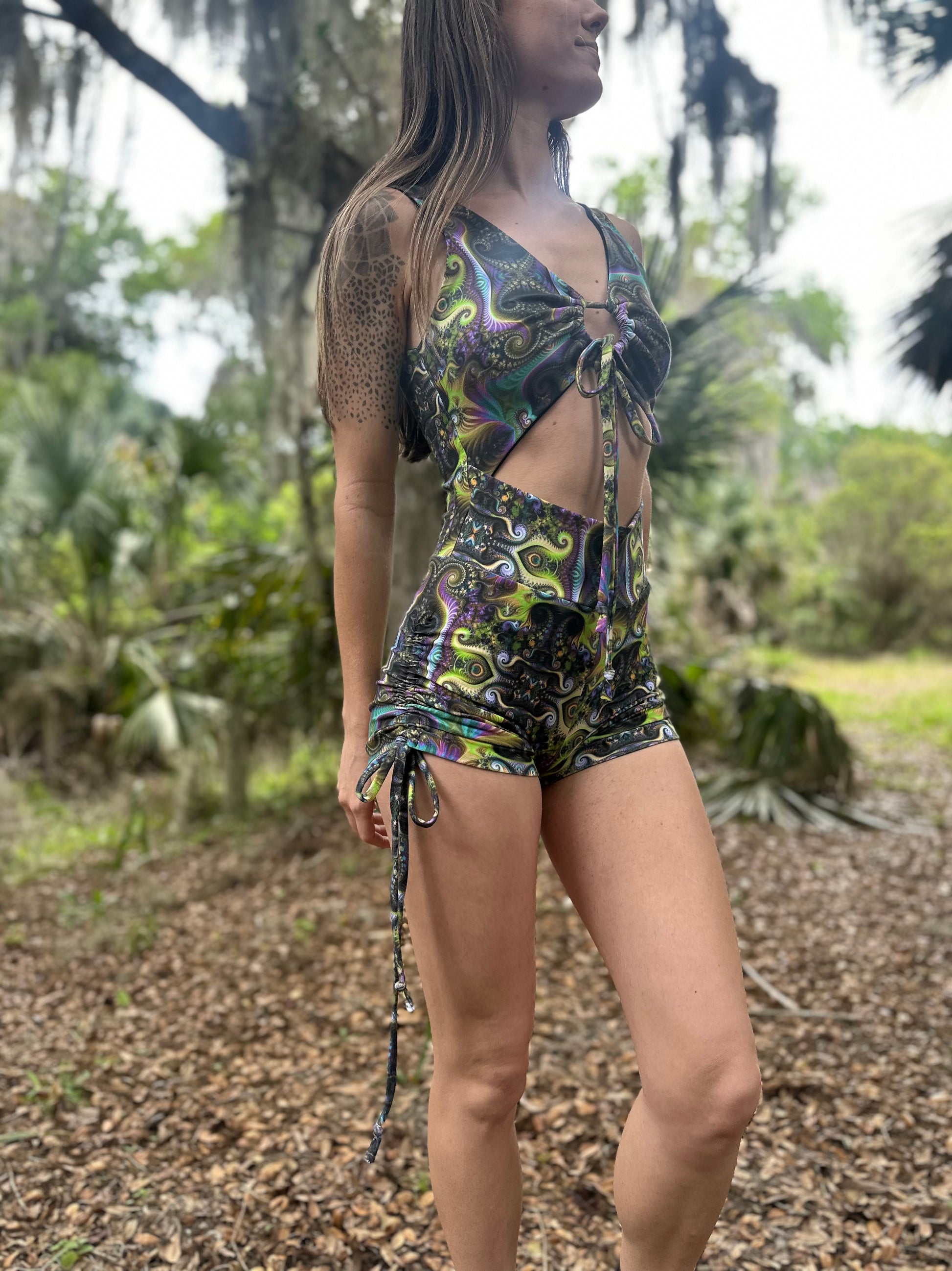 MTO Single Loop Romper - TeraFractal