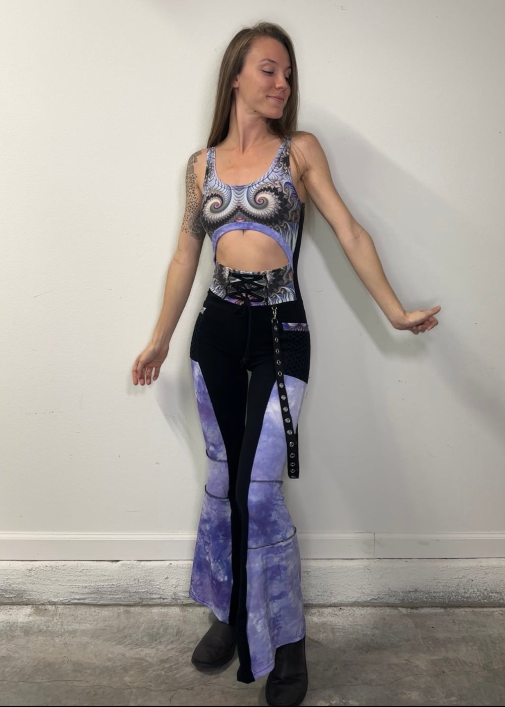 Orchid Swirl (S) Jumpsuit