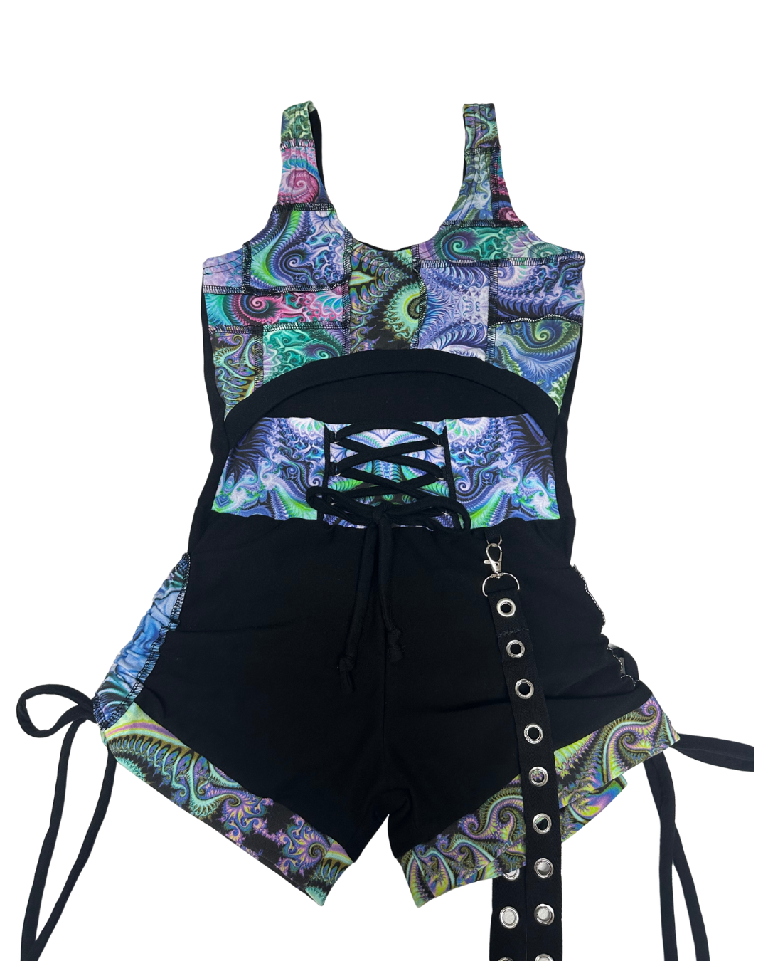 MTO Romper (Patchwork) - TeraFractal