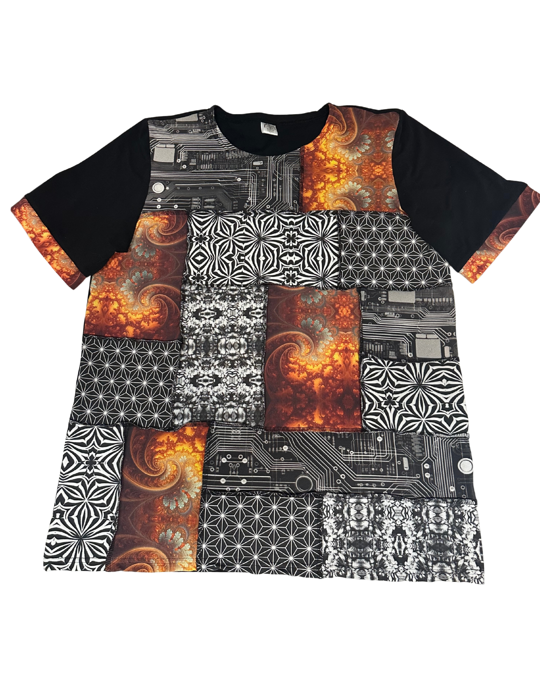MTO Patchwork Tee - TeraFractal