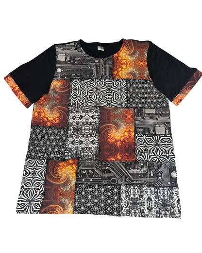 MTO Patchwork Tee - TeraFractal
