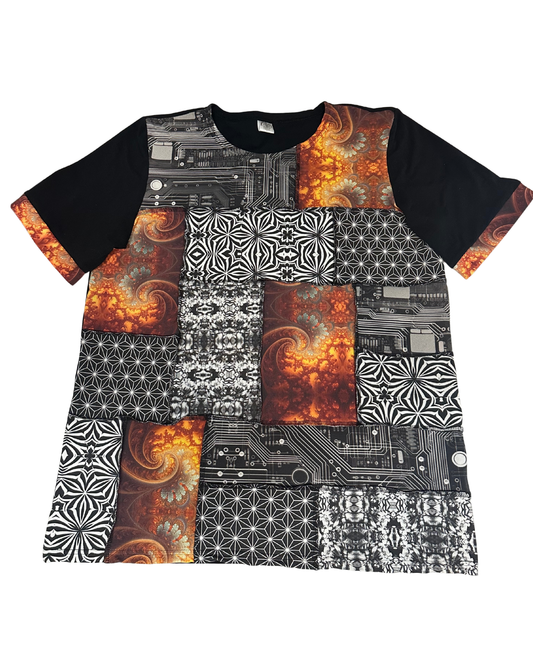 MTO Patchwork Tee - TeraFractal