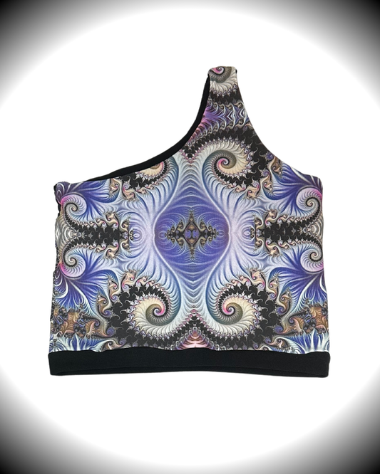 Orchid (L) Patchwork Tank Top - TeraFractal