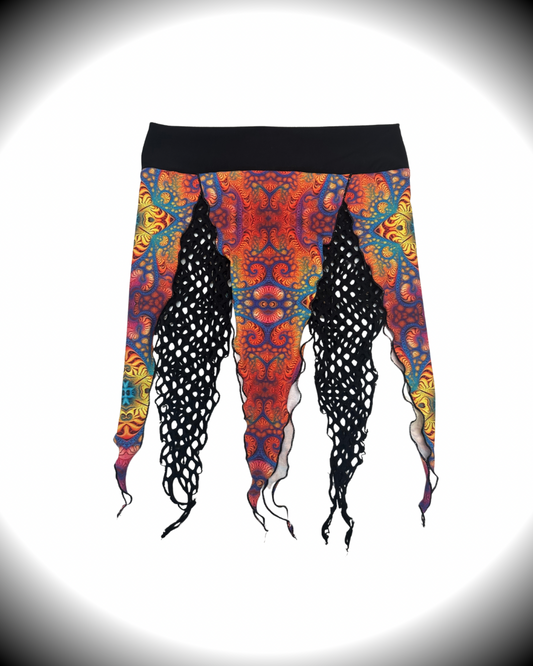 Mystic Orchid (S/M) Pixie Skirt - TeraFractal