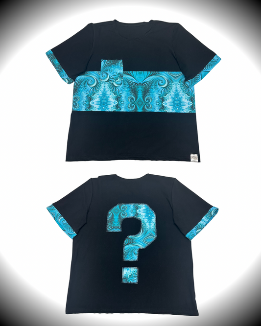 Blue Ice (XL) T-Shirt - TeraFractal